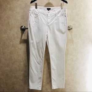 NYDJ white jeans